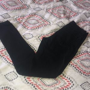 Black high waisted skinny jeans
